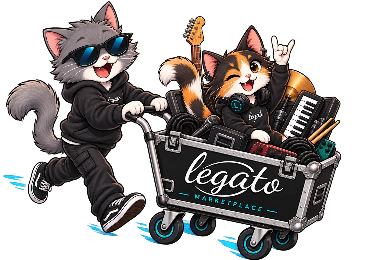 Legato Marketplace — Lê e Lê empurrando o carrinho